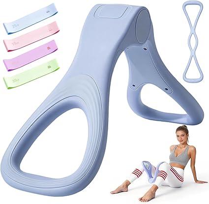 Home Pilates Essential Kit for Women, Pilates Equipment Set with Pelvic Floor Trainer, Resistance Bands for Beginners Home Workouts